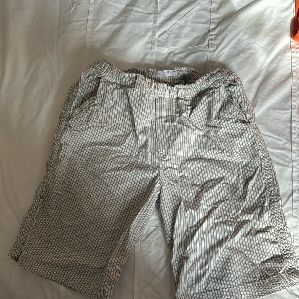 Zara boys shorts. 100 cotton but thin cotton feel